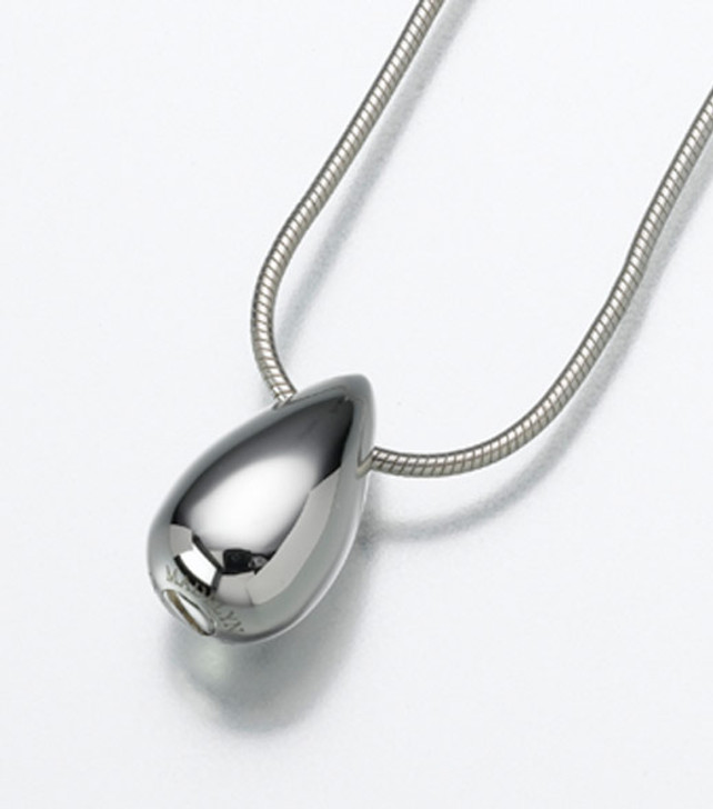 Sterling Silver Tear Drop Cremation Jewelry