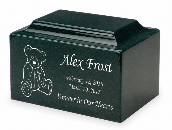 Teddy Bear Small Classic Infant or Child Cremation Urn