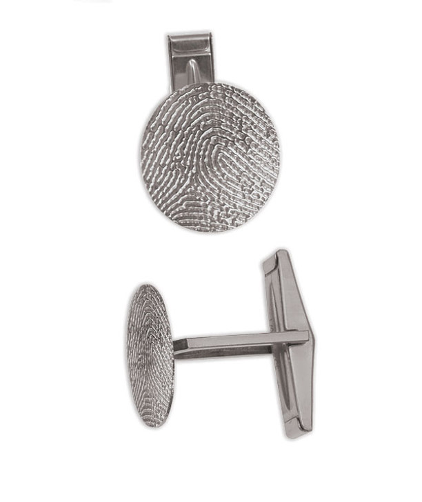 Thumbies Sterling Silver Cuff Links - Standard Size