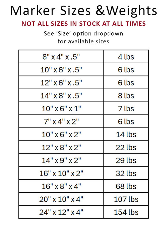 Triple Heart Grave Marker Black Granite Laser-Engraved Flat Memorial Headstone