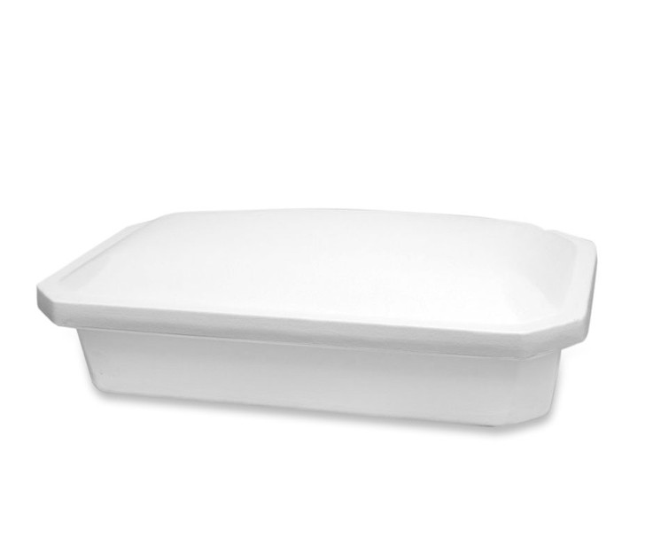18 Inch White Economy Pet Casket for Cat Dog Or Other Pet
