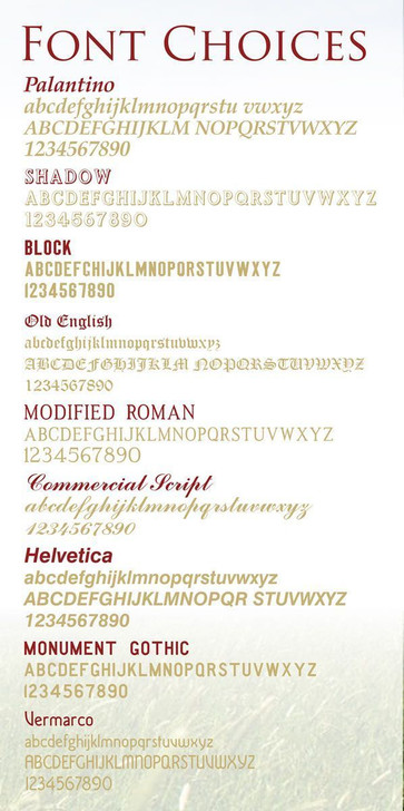 Sullivan Granite Companion Cremation Bench with 2 Cremation Urn Compartments - 2 Sizes - Multiple Colors