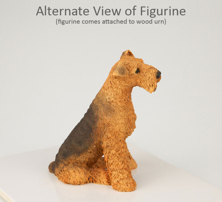 Airedale Dog Urn - 006
