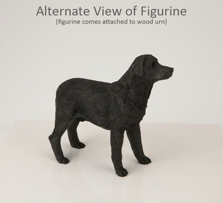 Black Labrador Dog Urn - 139
