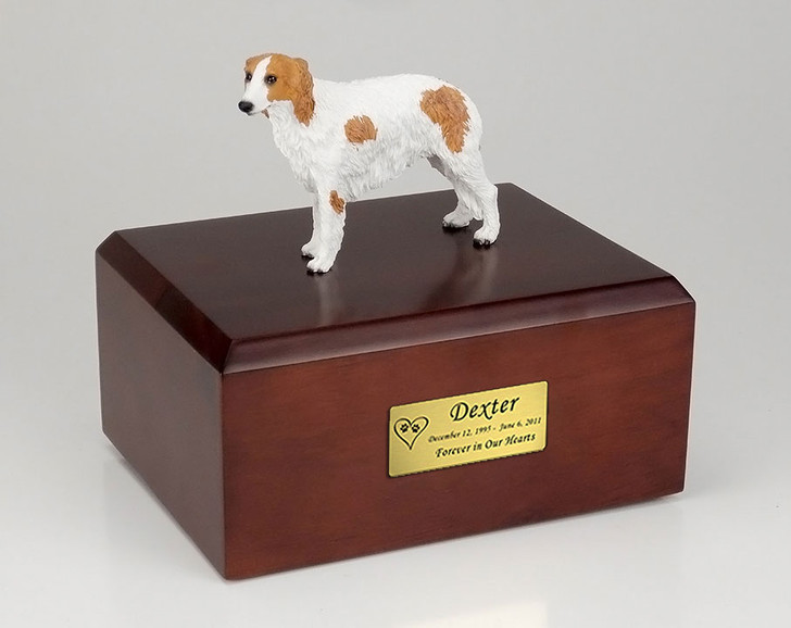 Borzoi Dog Figurine Pet Cremation Urn - 551