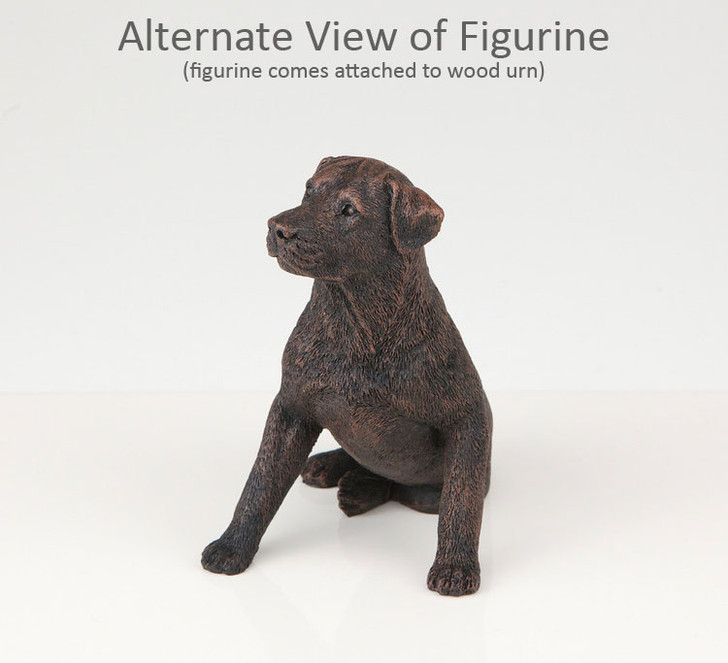 Bronze Rottweiler Dog Urn - 452