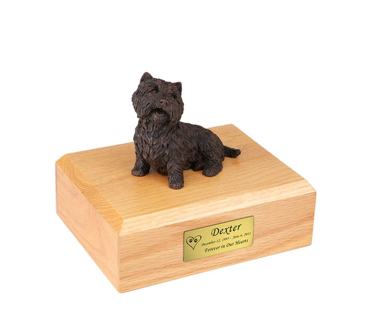 Bronze Westie Dog Urn - 464