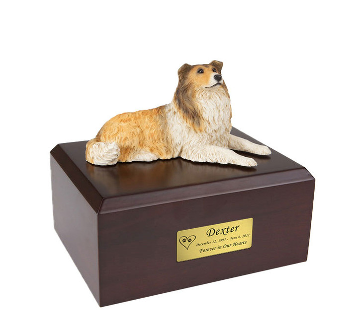 Collie Dog Urn - 066