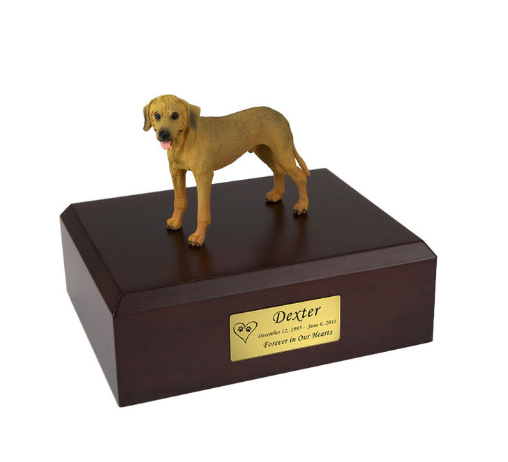 Rhodesian Ridgeback Dog Urn - 833