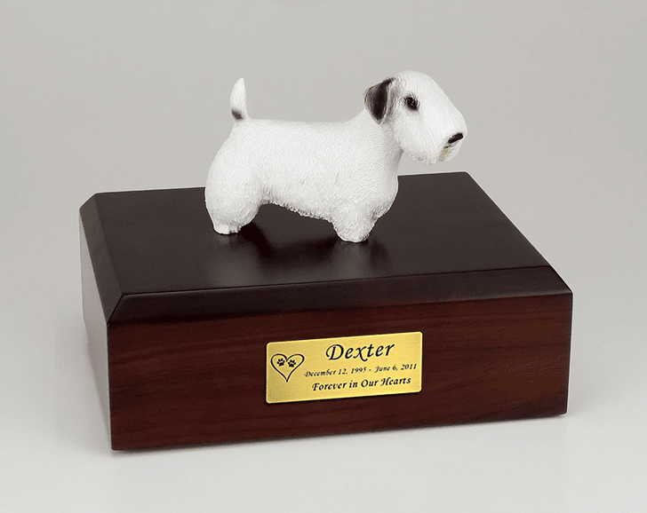 Sealyham Terrier Dog Figurine Pet Cremation Urn - 852