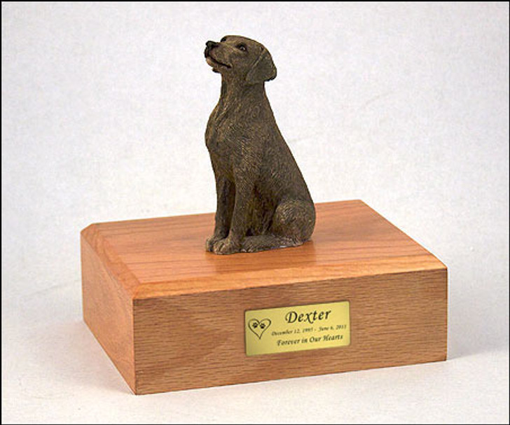 Weimaraner Dog Urn - 1874