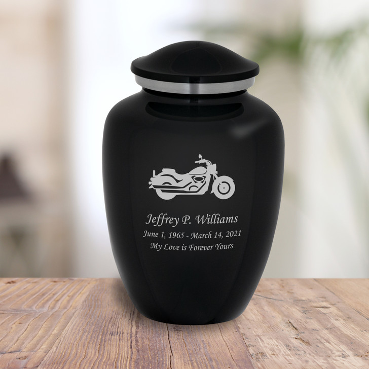 Motorcycle Cremation Urn