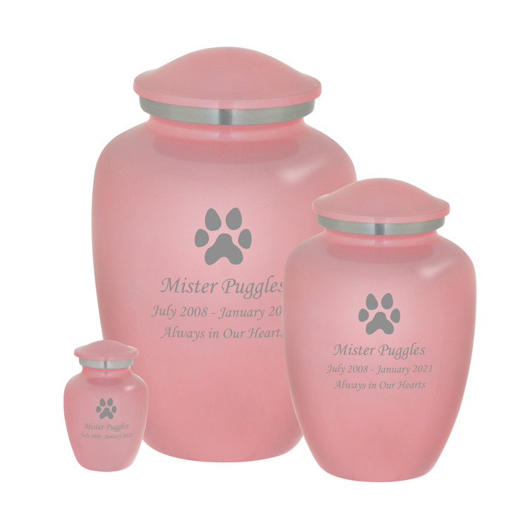 Dog Paw Pet Cremation Urn