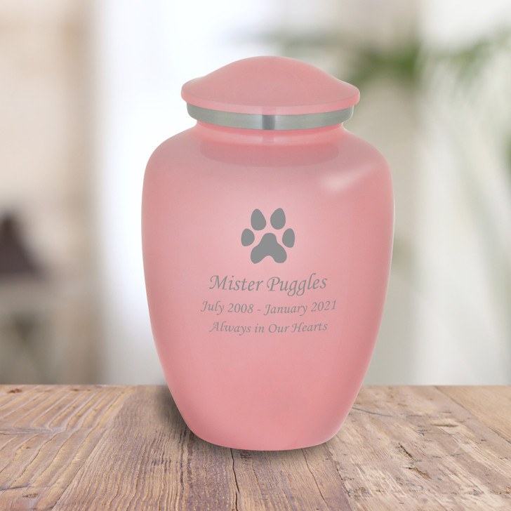 Dog Paw Pet Cremation Urn