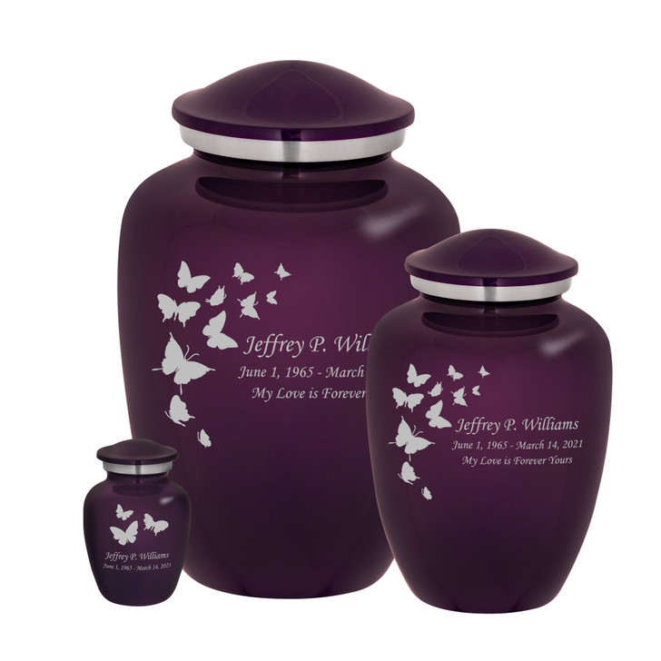 Butterflies Keepsake Cremation Urn