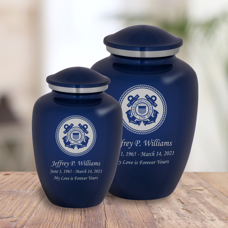 Coast Guard Cremation Urn