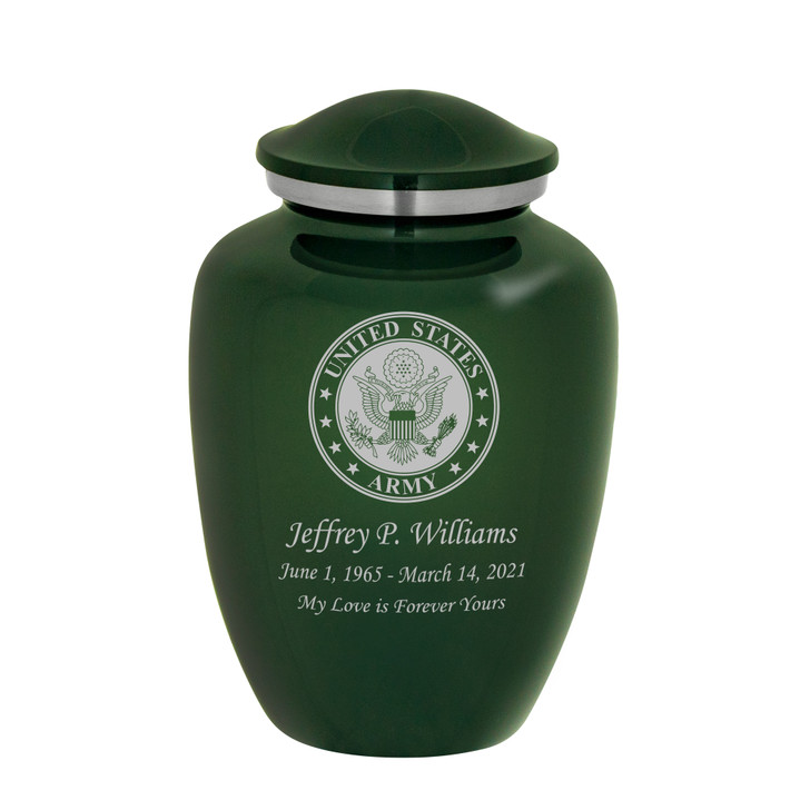 Army Cremation Urn