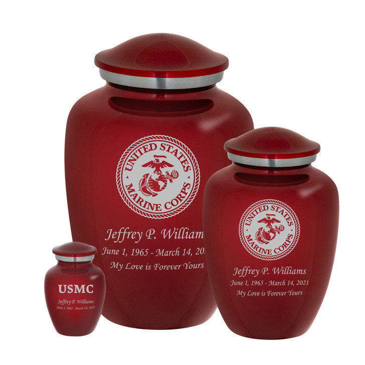 Marine Corps Cremation Urn