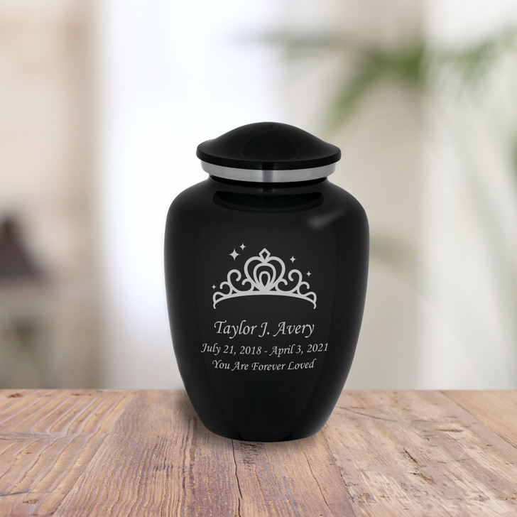 Tiara Baby Infant Child Cremation Urn