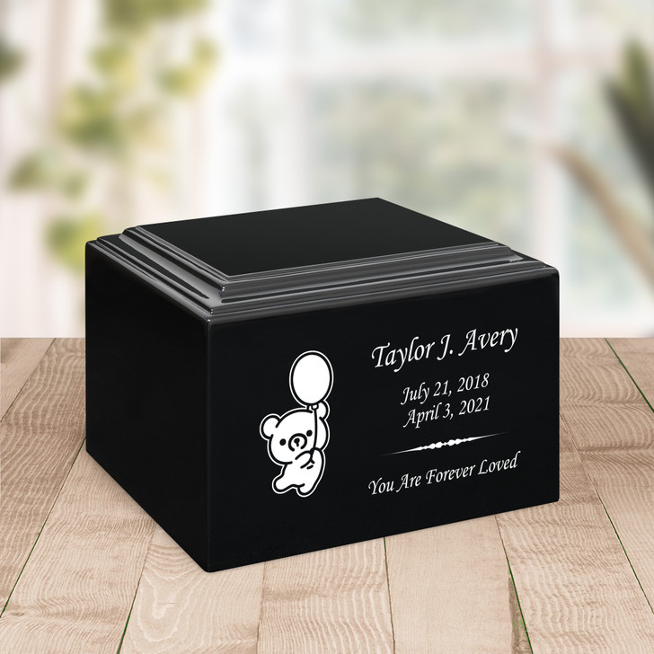 Baby Bear Baby Infant Child Stonewood Cremation Urn