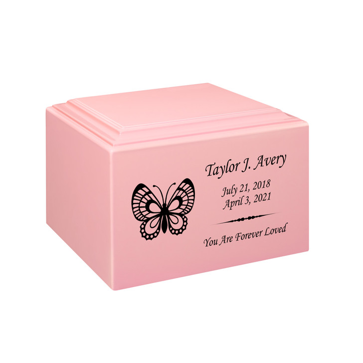 My Butterfly Baby Infant Child Stonewood Cremation Urn