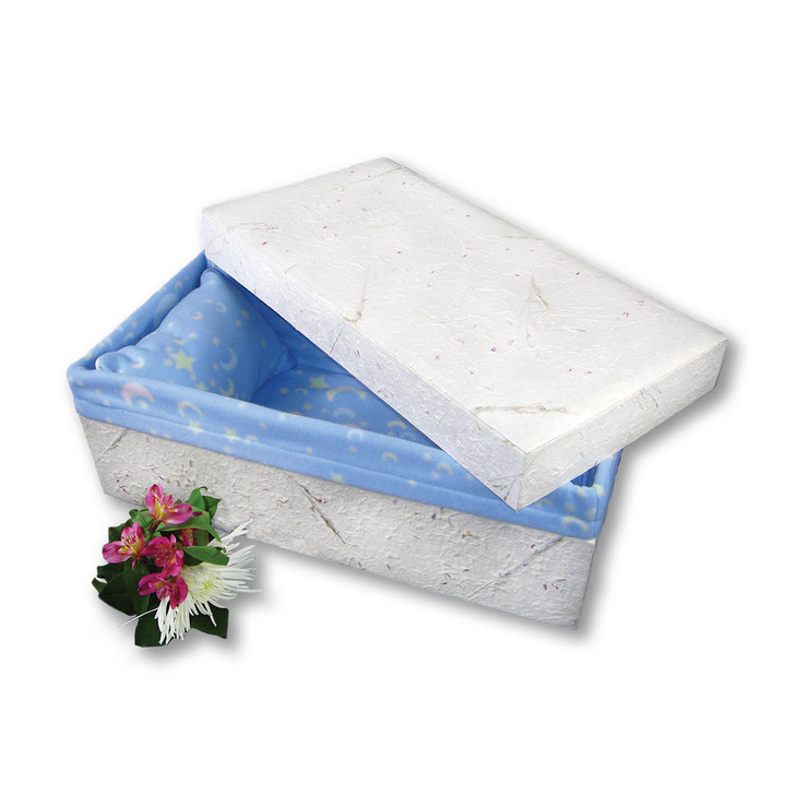 Child Casket - Biodegradable and Fleece Lined