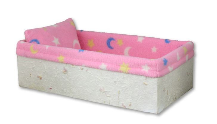 Pet Casket - Biodegradable and Fleece Lined