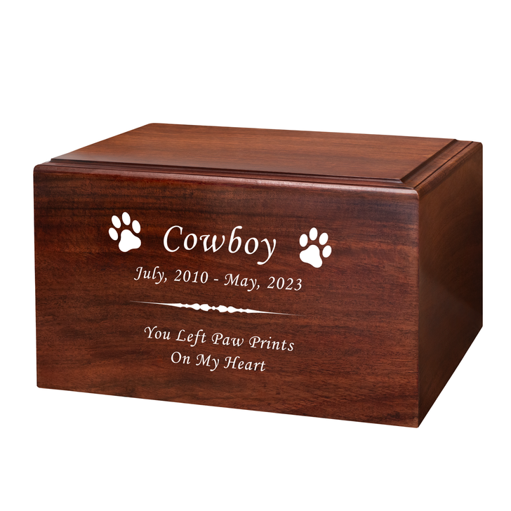 Paw Prints Pet Winston Cremation Urn