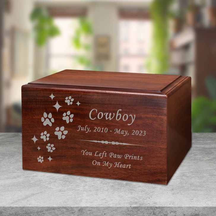 Sparkle Paws Pet Winston Cremation Urn