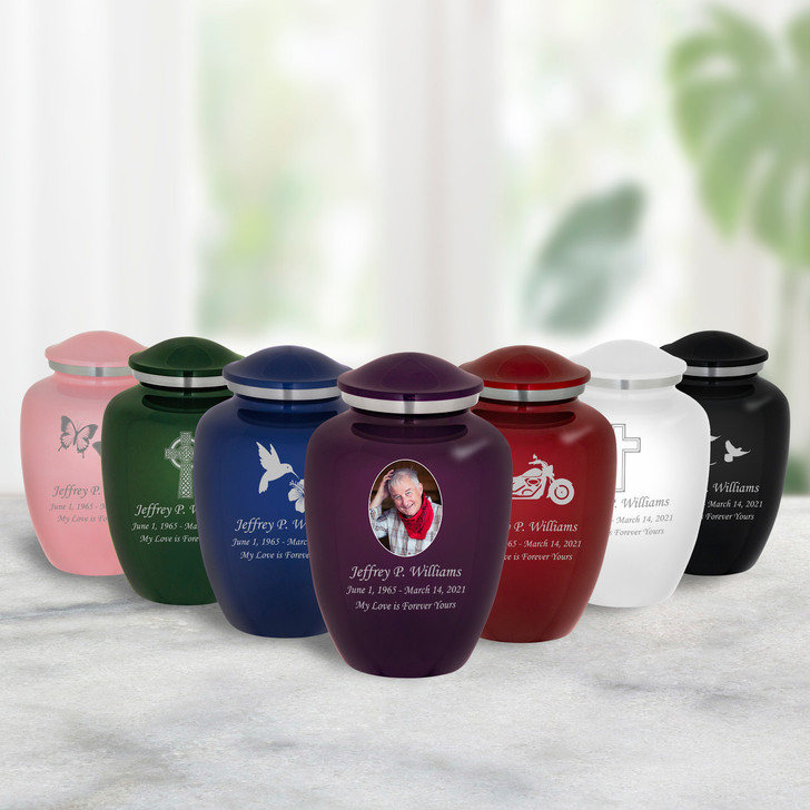 Design Your Own Photo Cremation Urn
