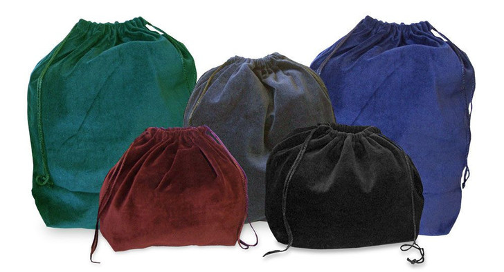 10  Pack Velvet Cremation Urn Bags 3 Sizes - 5 Colors