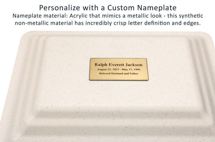Safeguard Cremation Urn Vault - Injection Molded ABS Burial Vault - Made in the U.S.A. - Wholesale Only
