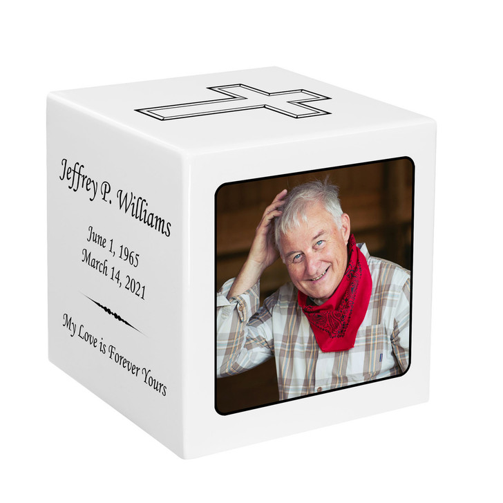 Stonewood Cube Keepsake Cremation Urn