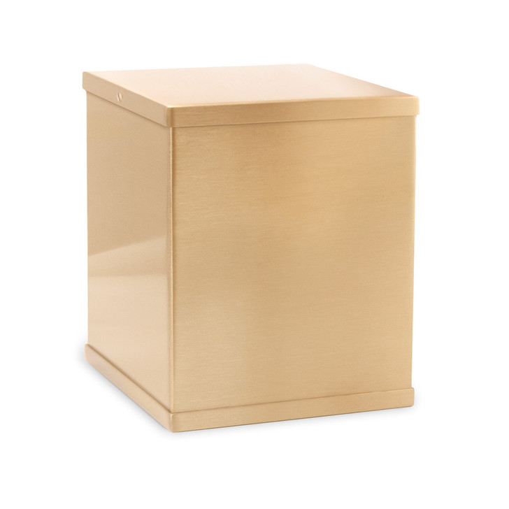 Army Hero Medallion Bronze Overlap Top Cremation Urn