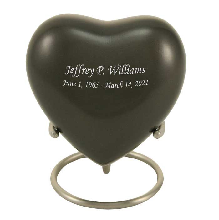 Heart Keepsake Cremation Urn - Wholesale Only