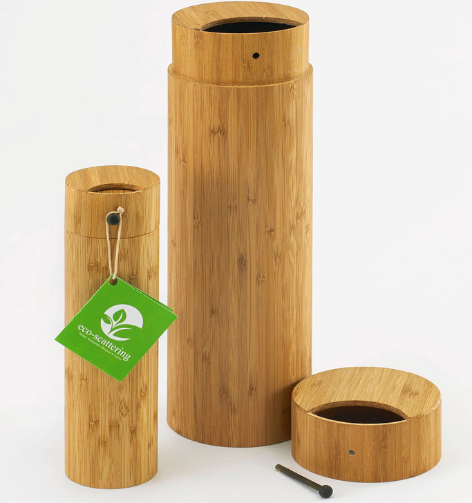 Bamboo Eco-Friendly Scattering Tubes - Wholesale Only