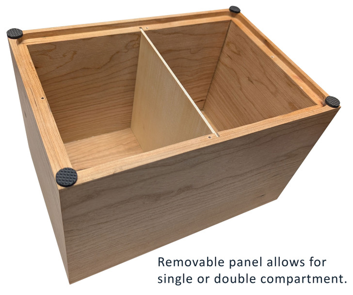 Craftsman Cherry Wood Companion Cremation Urn