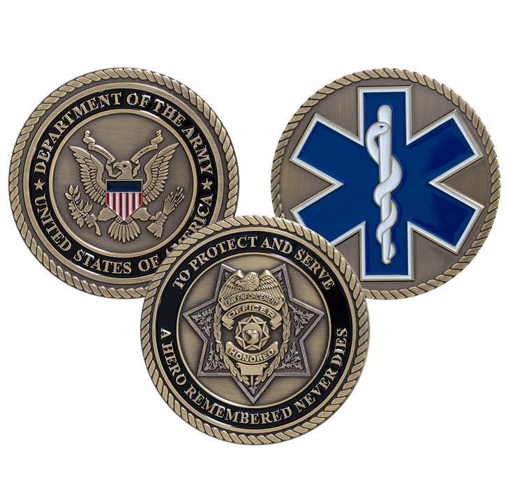 Premium Hero Medallion - 3 Inch - Wholesale Only