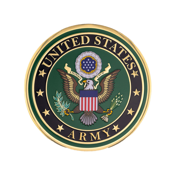 Color Aluminum Emblem - 4 Inch - Wholesale Only