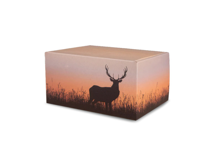 Golden Hour Deer Artisan Eco-Friendly Cremation Urn