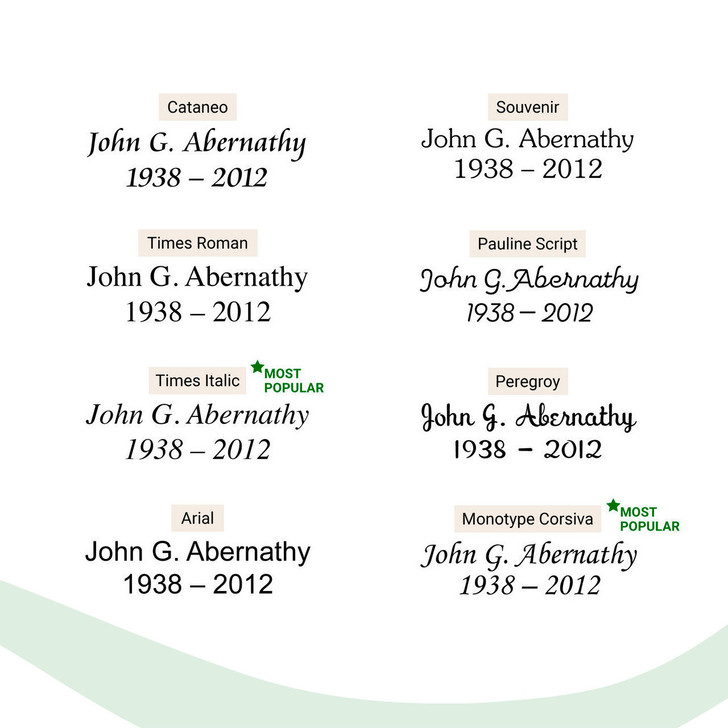 Floral Cross Watercolor Classic Cultured Marble Cremation Urn