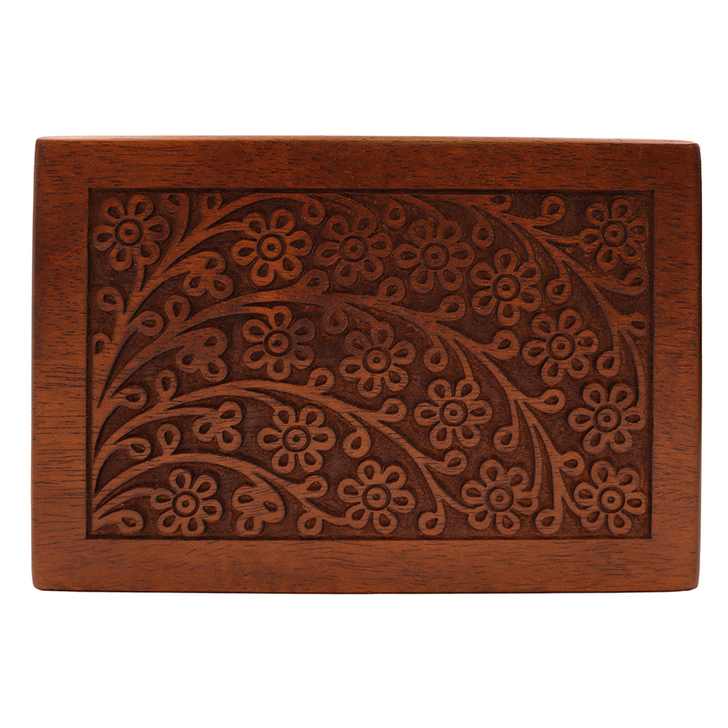 Flowing Tree Sheesham Wood Urns (Cases) - 4 Sizes