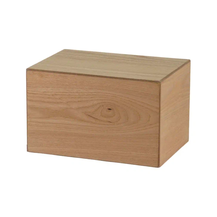 Alder Wood Natural Veneer Urn - Case Quantity
