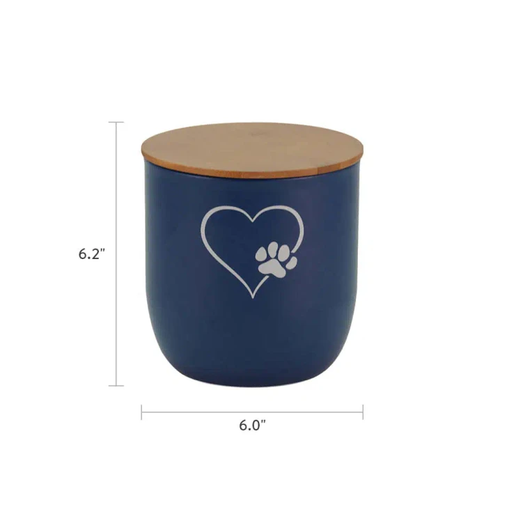 Discover Blue Metal Urn - Case Quantity