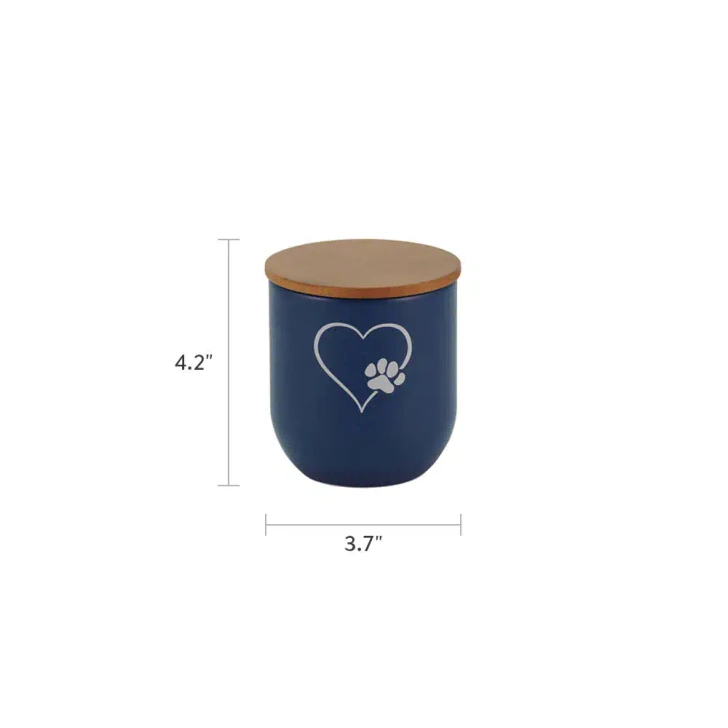 Discover Blue Metal Urn - Case Quantity