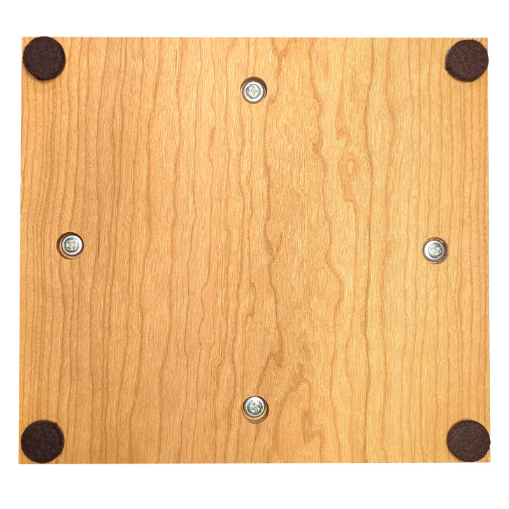 Auburn Solid Cherry Wood Cremation Urn - Case of 6