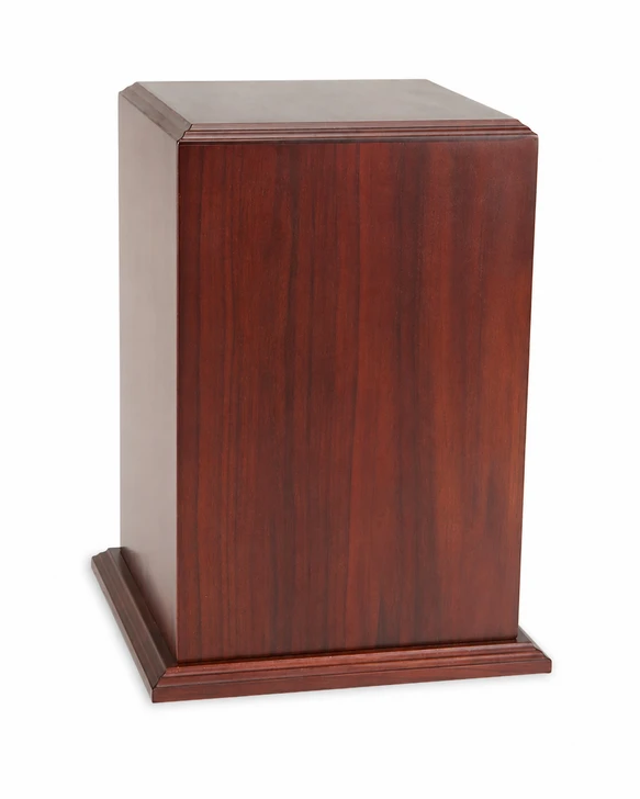 Tower Walnut Wood Adult Cremation Urn - Case of 8