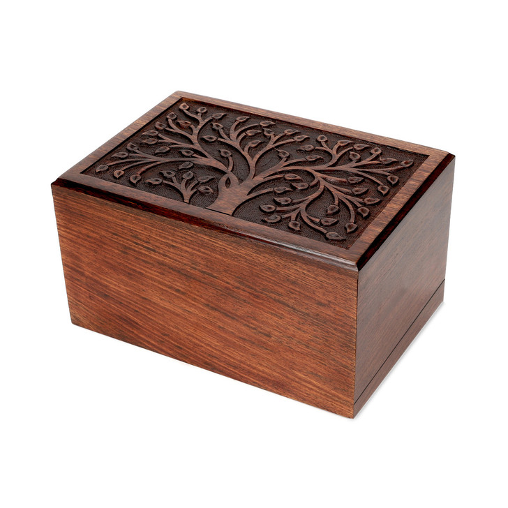Tree of Life Adult Sheesham Cremation Urn
