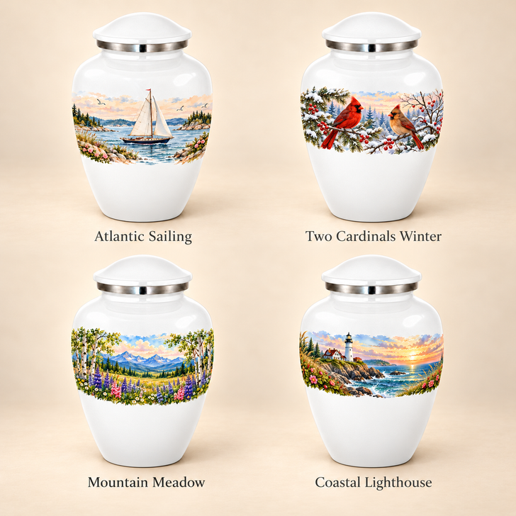 Life in Color Homage Cremation Urn - 4 Pack