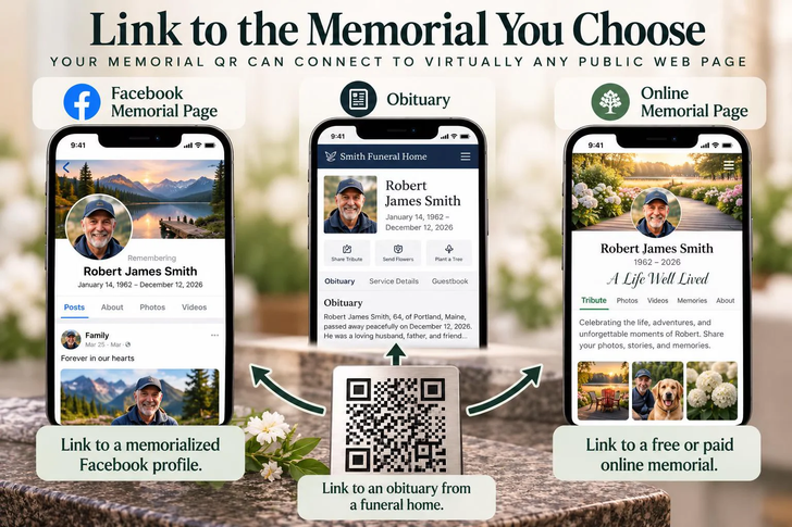 My Memorial QR Link™